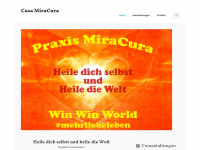 miracura.de Webseite Vorschau