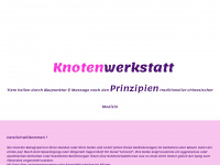 knotenwerkstatt.com Webseite Vorschau