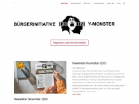 y-monster.de Webseite Vorschau