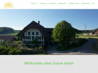 sunnehubel.ch Webseite Vorschau