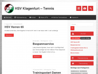 hsvklagenfurt-tennis.at Webseite Vorschau