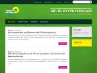 gruene-twistringen.de Webseite Vorschau