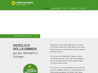 gruene-sulingen.de Webseite Vorschau