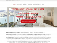 wohnungsreinigung-uster.ch Webseite Vorschau