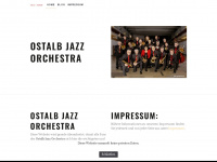 ostalb-jazz-orchestra.de Webseite Vorschau