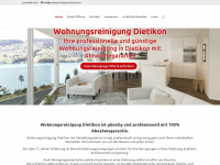 wohnungsreinigung-dietikon.ch Webseite Vorschau