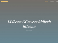 lisageschichten.de Webseite Vorschau