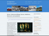 grossglocknerpanoramastrasse.wordpress.com Webseite Vorschau