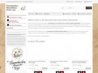 baumkuchenmanufaktur-salzwedel.de Webseite Vorschau