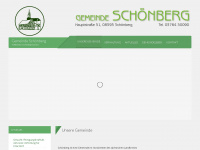 schönberg-sachsen.de Webseite Vorschau
