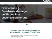 versicherungsgesetze.info Webseite Vorschau