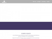 simplydata.at Webseite Vorschau