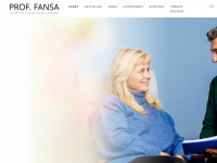 fansa.ch Webseite Vorschau