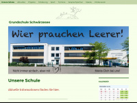grundschule-schwaerzesee.de Webseite Vorschau