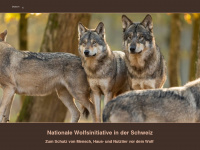 wolfsinitiative.ch Webseite Vorschau