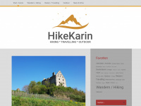 hikekarin.com Webseite Vorschau