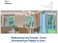 pappel-sonnenschutz.at Webseite Vorschau