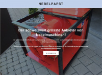 nebelpapst.ch Webseite Vorschau