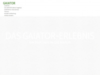 gaiator.de Webseite Vorschau