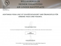 ashtangayogalinz.at Webseite Vorschau