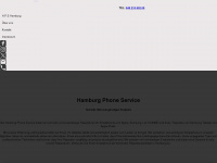 hamburg-phone-service.de Webseite Vorschau