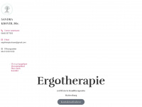 ergotherapie-kroyer.at Webseite Vorschau