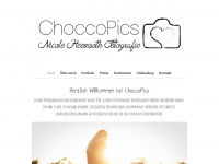 choccopics.de Webseite Vorschau