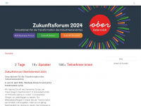 zukunfts-forum.at Webseite Vorschau