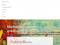 blumenschein-ebt.de Webseite Vorschau