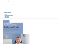 asklepion-orthopädie-papasimos.de Webseite Vorschau