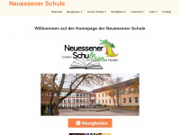neuessener-schule.de Webseite Vorschau