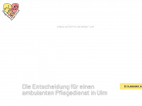 ambulanter-pflegedienst-ulm.de Webseite Vorschau