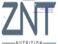znt-nutrition.shop Webseite Vorschau