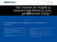 acos-bergmann.de Webseite Vorschau
