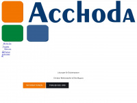 acchoda.eu Webseite Vorschau