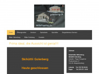 seilerhuette.ch Webseite Vorschau
