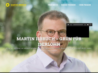 martin-isbruch.de Webseite Vorschau
