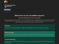 socialmedia-agenten.de Webseite Vorschau
