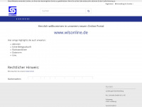 wlsonline.de Webseite Vorschau