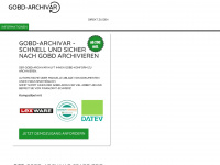 gobd-archivar.de Webseite Vorschau
