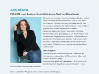kulturgeragogik-wilbertz.de Webseite Vorschau