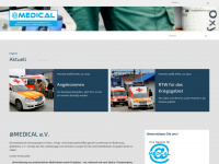 medical-ev.org Webseite Vorschau