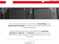 tlb-engineering.de Webseite Vorschau
