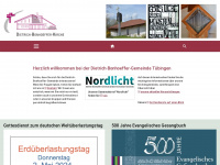 bonhoeffer-gemeinde.de Webseite Vorschau