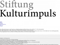 kulturimpuls.org Webseite Vorschau
