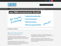 ess-mikromechanik.de Webseite Vorschau
