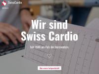swisscardio.ch Webseite Vorschau