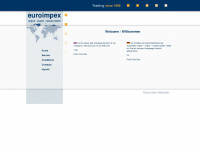 euroimpex-stuttgart.de Webseite Vorschau