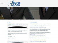 euroteam.de Webseite Vorschau
