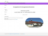 evangelische-kirchengemeinde-neresheim.de Webseite Vorschau